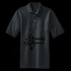 Heavyweight Cotton Pique Polo with Pocket Thumbnail
