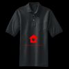 Heavyweight Cotton Pique Polo with Pocket Thumbnail