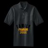 Heavyweight Cotton Pique Polo with Pocket Thumbnail