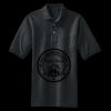 Heavyweight Cotton Pique Polo with Pocket Thumbnail