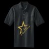 Heavyweight Cotton Pique Polo with Pocket Thumbnail