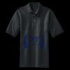 Heavyweight Cotton Pique Polo with Pocket Thumbnail