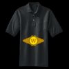 Heavyweight Cotton Pique Polo with Pocket Thumbnail