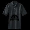 Heavyweight Cotton Pique Polo with Pocket Thumbnail