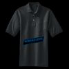 Heavyweight Cotton Pique Polo with Pocket Thumbnail