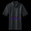 Heavyweight Cotton Pique Polo with Pocket Thumbnail