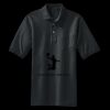 Heavyweight Cotton Pique Polo with Pocket Miniatura