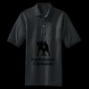 Heavyweight Cotton Pique Polo with Pocket Miniatura