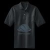 Heavyweight Cotton Pique Polo with Pocket Miniatura