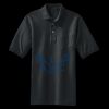 Heavyweight Cotton Pique Polo with Pocket Miniatura