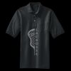 Heavyweight Cotton Pique Polo with Pocket Miniatura