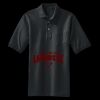 Heavyweight Cotton Pique Polo with Pocket Miniatura