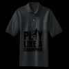 Heavyweight Cotton Pique Polo with Pocket Miniatura