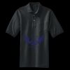 Heavyweight Cotton Pique Polo with Pocket Miniatura