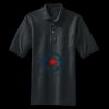 Heavyweight Cotton Pique Polo with Pocket Miniatura