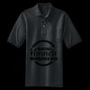 Heavyweight Cotton Pique Polo with Pocket Thumbnail