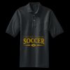 Heavyweight Cotton Pique Polo with Pocket Thumbnail