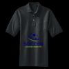 Heavyweight Cotton Pique Polo with Pocket Thumbnail