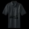 Heavyweight Cotton Pique Polo with Pocket Thumbnail