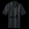 Heavyweight Cotton Pique Polo with Pocket Thumbnail