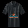 Heavyweight Cotton Pique Polo with Pocket Thumbnail