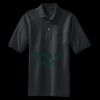 Heavyweight Cotton Pique Polo with Pocket Miniatura