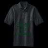 Heavyweight Cotton Pique Polo with Pocket Miniatura