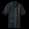 Heavyweight Cotton Pique Polo with Pocket Miniatura