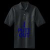 Heavyweight Cotton Pique Polo with Pocket Miniatura