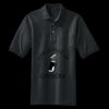 Heavyweight Cotton Pique Polo with Pocket Miniatura