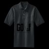 Heavyweight Cotton Pique Polo with Pocket Miniatura