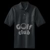 Heavyweight Cotton Pique Polo with Pocket Miniatura