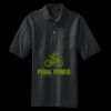 Heavyweight Cotton Pique Polo with Pocket Miniatura