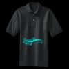 Heavyweight Cotton Pique Polo with Pocket Thumbnail