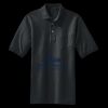 Heavyweight Cotton Pique Polo with Pocket Thumbnail