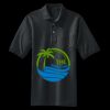 Heavyweight Cotton Pique Polo with Pocket Thumbnail