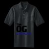 Heavyweight Cotton Pique Polo with Pocket Thumbnail
