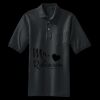 Heavyweight Cotton Pique Polo with Pocket Thumbnail