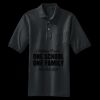 Heavyweight Cotton Pique Polo with Pocket Thumbnail