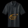 Heavyweight Cotton Pique Polo with Pocket Thumbnail