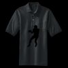 Heavyweight Cotton Pique Polo with Pocket Thumbnail