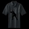 Heavyweight Cotton Pique Polo with Pocket Thumbnail