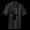 Heavyweight Cotton Pique Polo with Pocket Thumbnail