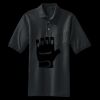 Heavyweight Cotton Pique Polo with Pocket Thumbnail