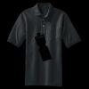 Heavyweight Cotton Pique Polo with Pocket Thumbnail