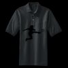 Heavyweight Cotton Pique Polo with Pocket Thumbnail