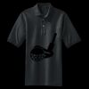 Heavyweight Cotton Pique Polo with Pocket Thumbnail