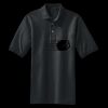 Heavyweight Cotton Pique Polo with Pocket Thumbnail