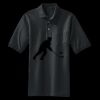 Heavyweight Cotton Pique Polo with Pocket Thumbnail