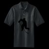 Heavyweight Cotton Pique Polo with Pocket Thumbnail